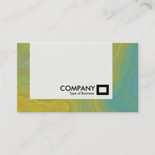 Tafel - Gelb und blau Visitenkarte (Vorderseite)