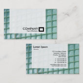 Tafel - Glaswand Visitenkarte (Vorne/Hinten)