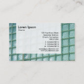 Tafel - Glaswand Visitenkarte (Rückseite)