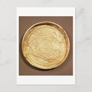 Tafel (Gold) Postkarte