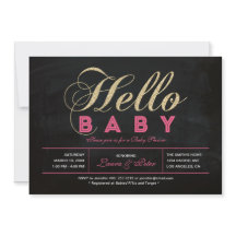 Tafel, Gold | Typografie Girl Baby Shooter
