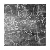 Tafel-Graffiti 001 Fliese (Vorderseite)