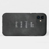 Tafel iPhone 5 Hülle (Rückseite (Horizontal))