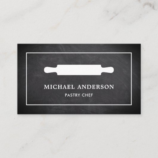 Tafel Küche Weißwalzengebäck Button Konditorei Koc Visitenkarte (Vorderseite)