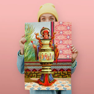 Tafel Lieblinge Drachenlady Kunstprint Poster