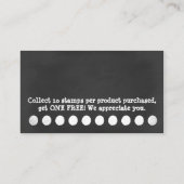 TAFEL-Loyalität 3dots Treuekarte (Rückseite)