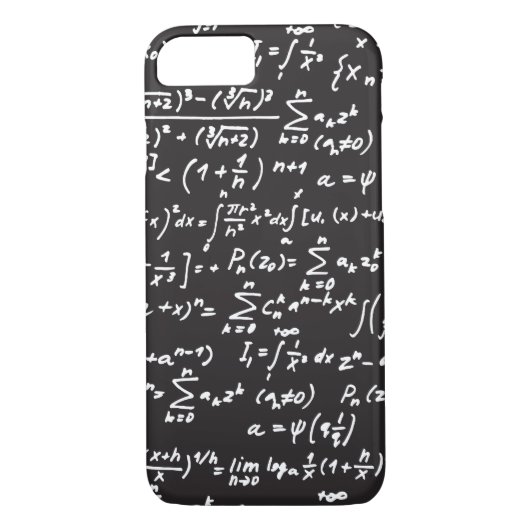 Tafel-Mathe-Gleichungen Case-Mate iPhone Hülle (Rückseite)