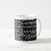 Tafel-Mathe-Gleichungen Kaffeetasse (VorderseiteRechts)