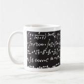 Tafel-Mathe-Gleichungen Kaffeetasse (Links)