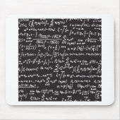 Tafel-Mathe-Gleichungen Mousepad (Vorne)