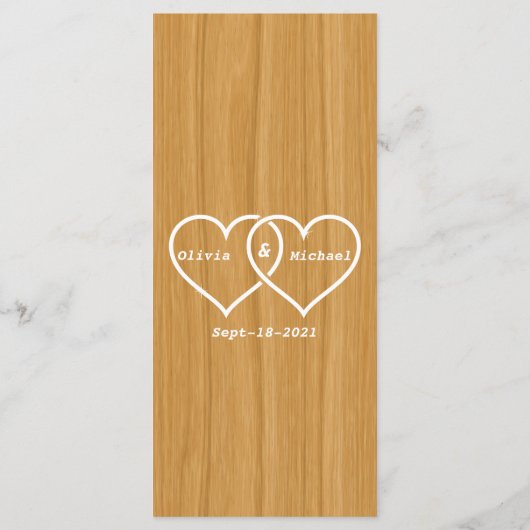 Tafel Menükarte (Rückseite)