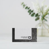 Tafel - Metallabfall Visitenkarte (Stehend Vorderseite)