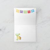 Tafel-mexikanische Fiesta danken Ihnen Anmerkungen Dankeskarte (Innenseite)