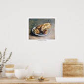 Tafel mit Brot von Vincent Van Gogh Poster (Küche)