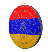Tafel mit der Flagge Armeniens Dartscheibe (Vorderseite rechts)