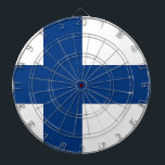 Tafel mit der Flagge Finnlands Dartscheibe<br><div class="desc">Erhöhen Sie Ihren Spielraum mit unserem Dartboard mit der Flagge Finnlands! Dieses hochwertige Dartboard ist nicht nur ein unterhaltsamer Erholungsgegenstand, es ist eine Hommage an die finnische Kultur und Stolz. Das auffallende Design zeigt deutlich die ikonische finnische Flagge, was es zu einer einzigartigen und sinnvollen Ergänzung Ihres Spielraums macht. Egal,...</div>
