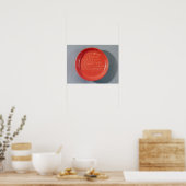 Tafel mit keltischem Text, 1. bis 2. Jahrhundert Poster (Küche)