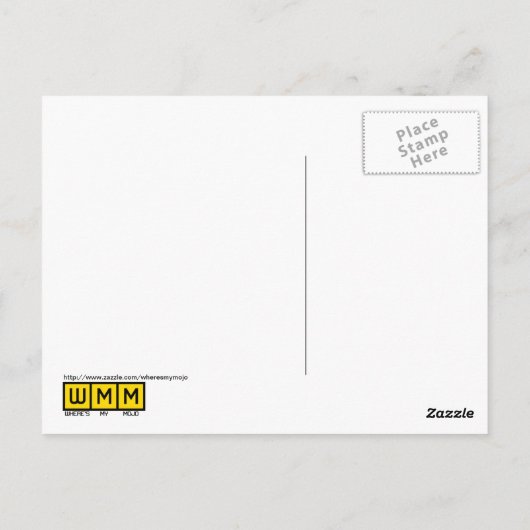 Tafel mit mathematischen Formeln Postkarte (Rückseite)