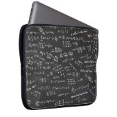 Tafel mit mathematischen Formeln und Zahlen Laptopschutzhülle (Vorne Rechts)