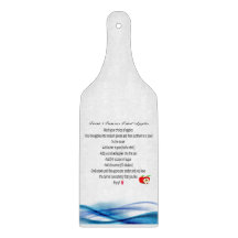 Tafel mit Rezeptorglas