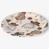 Tafel mit Snacks Pappteller (Schrägansicht)