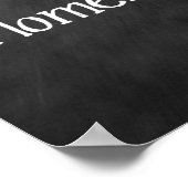 Tafel mit Spaß Poster (Ecke)