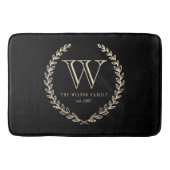 Tafel-Monogramm Badematte (Vorderseite)