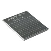 Tafel-Notizen Notizblock (angewinkelt)