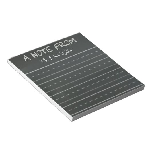 Tafel-Notizen Notizblock (angewinkelt)