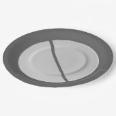 Tafel Pappteller (Schrägansicht)