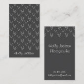 Tafel-Pfeil-Visitenkarte Visitenkarte (Vorne/Hinten)