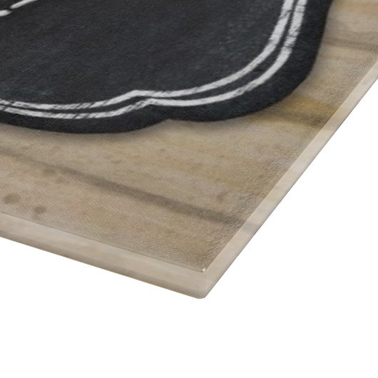 Tafel-quere christliche hölzerne Zaun-Bretter Schneidebrett (Ecke)