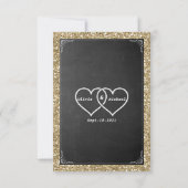 Tafel RSVP Karte (Rückseite)