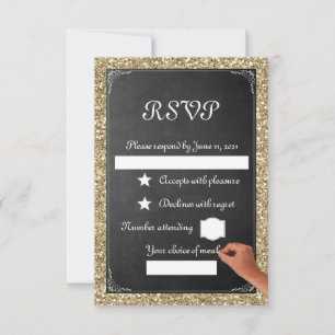 Tafel RSVP Karte