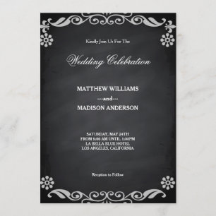 Tafel Schultafel Hochzeitseinladung Einladung