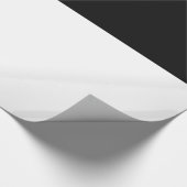 Tafel: Schwarz/Weiß-Papier Geschenkpapier (Ecke)