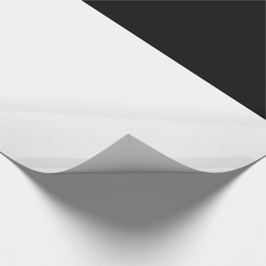 Tafel: Schwarz/Weiß-Papier Geschenkpapier (Ecke)