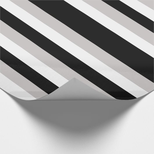 Tafel: Schwarz/Weiß-Papier Geschenkpapier (Ecke)