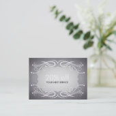 Tafel-Strudel-Kupon-Karten-Beleg-Rabatt Rabattkarte (Stehend Vorderseite)