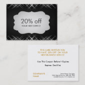 Tafel-Strudel-Kupon-Karten-Beleg-Rabatt Rabattkarte (Vorne/Hinten)