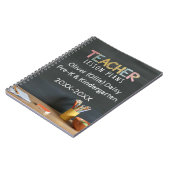 Tafel-Style Lehrer Unterrichtsplan Notizbuch Notizblock (Linke Seite)