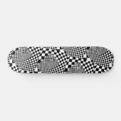 Tafel Swirl B&W Skateboard (Horizontal)