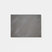 Tafel-Tafel-Hintergrund-Retro Holzkohle Post-it Klebezettel (Vorderseite)