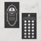 TAFEL-Tätowierungs-Loyalitätsprogramm Treuekarte (Vorne/Hinten)