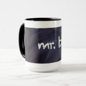 Tafel-und Kreide-Chef-Kaffee-Tasse Tasse (Vorderseite Links)