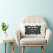 Tafel und verzierter Rahmen Lendenkissen (Stuhl )