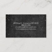 Tafel-Visitenkarte - personifizieren Sie Visitenkarte (Rückseite)