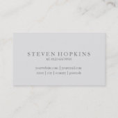 Tafel-Visitenkarte Visitenkarte (Rückseite)