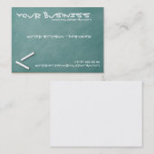 Tafel-Visitenkarte Visitenkarte (Vorne/Hinten)