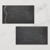 Tafel-Visitenkarte Visitenkarte (Vorne/Hinten)